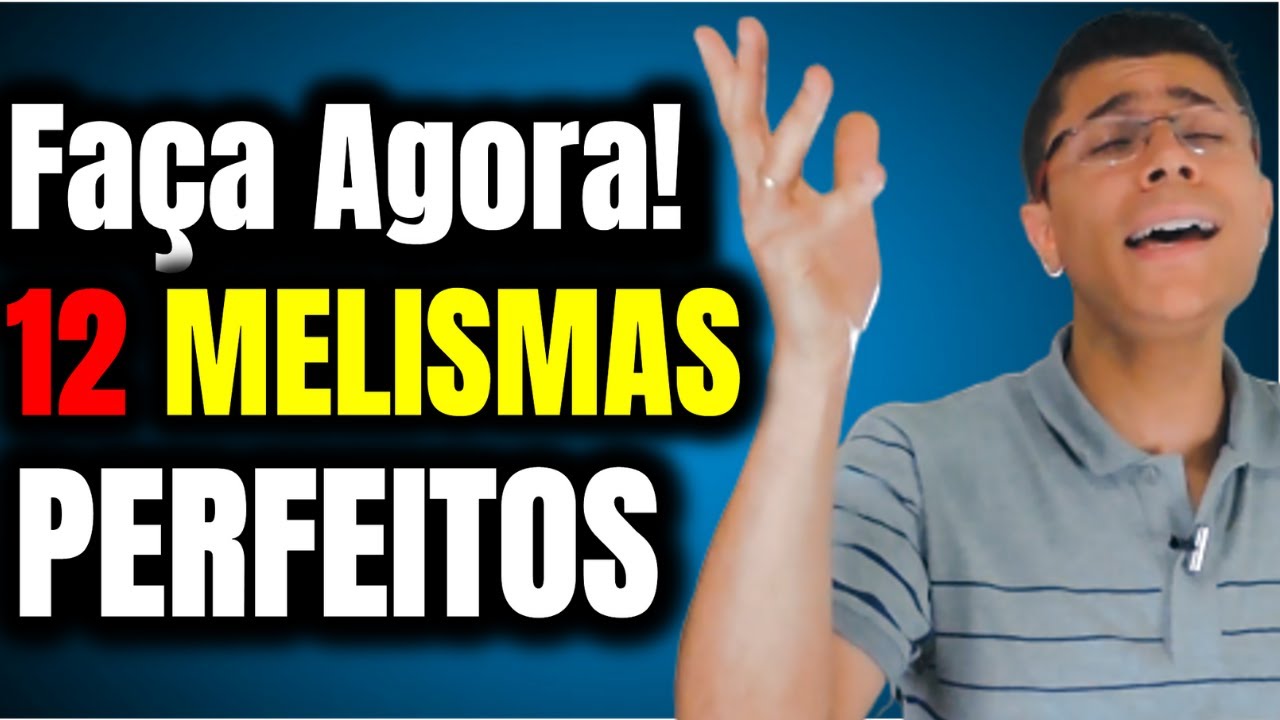12 Melismas Perfeitos Para Você Aplicar em Qualquer Música e Cantar Mais Bonito /Aula Passo a Passo