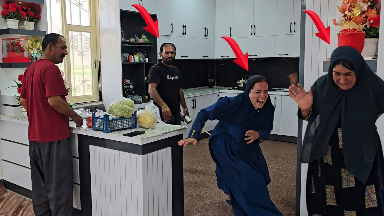Isa's extreme anger at his second wife's entry into Ali's house