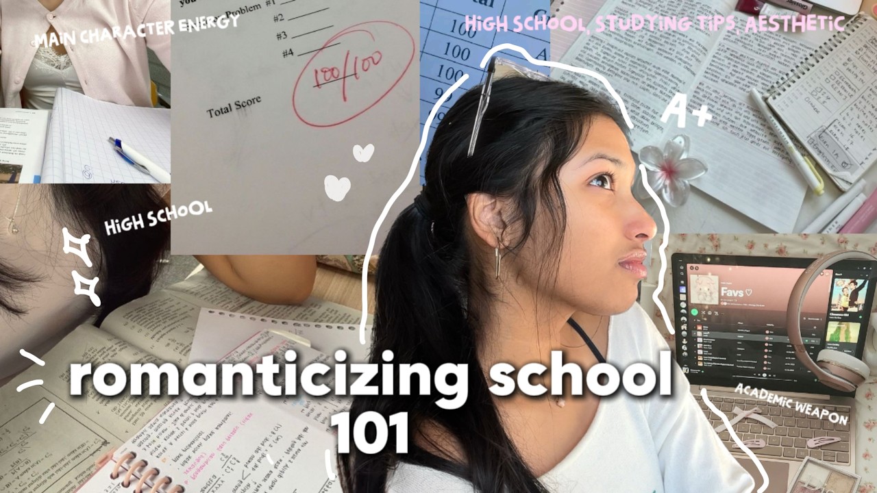 romanticizing junior year 🩰📓 ♡ study motivation, main character mornings & mindset shifts