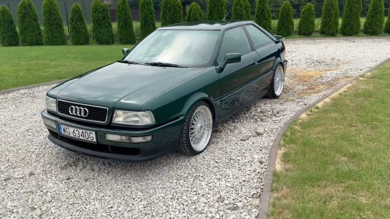 Audi 80 coupe – perfekcyjnie zachowany klasyk po korekcie lakieru | Detale, wnętrze, exterior