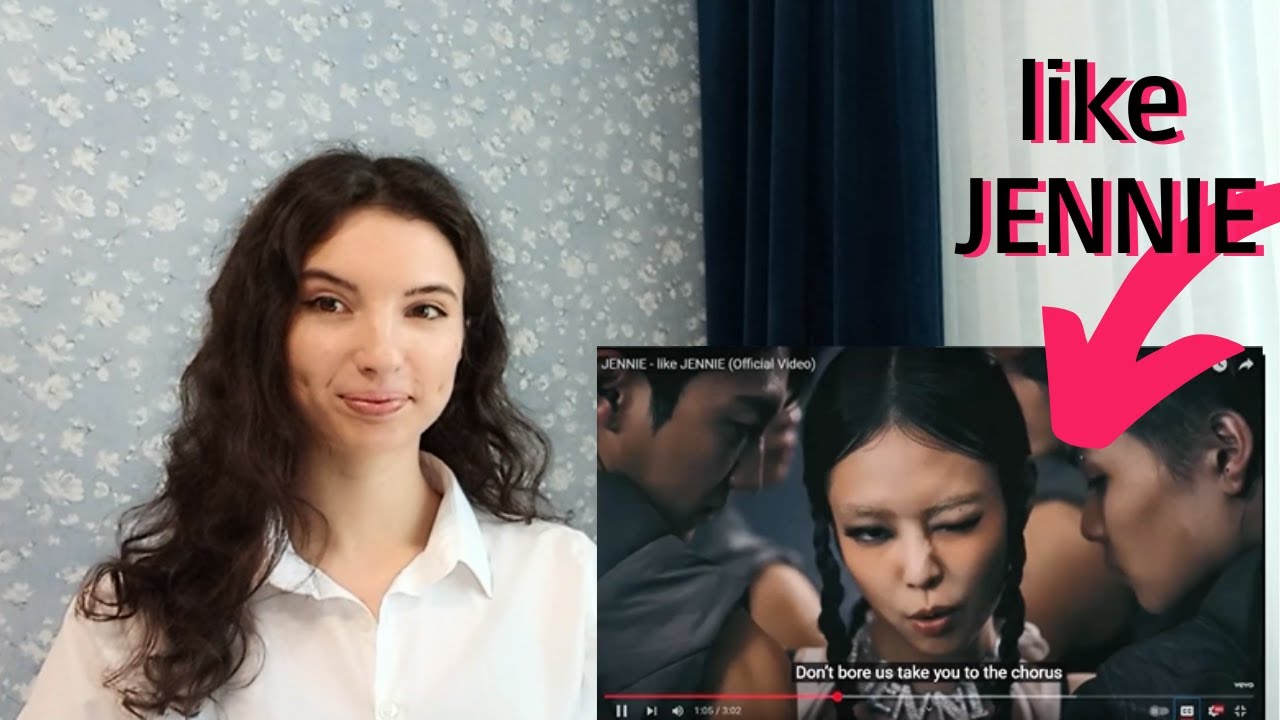 JENNIE - like JENNIE (Official Video) REACTION