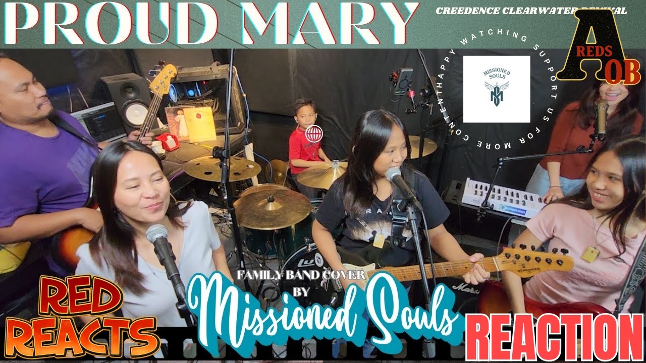 Red Reacts | Реакция на Missioned Souls | PROUD MARY (Creedence Clearwater Revival)
