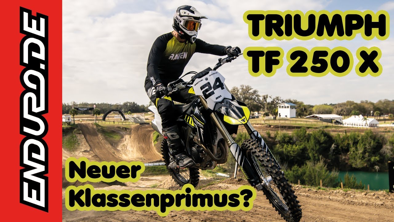 Triumph TF 250 X: Der neue Star der MX2-Kategorie? | Erster Fahreindruck mit Marko Barthel