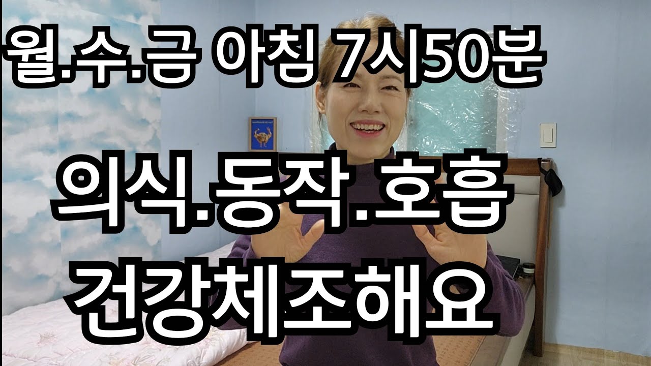 싹다해 손미숙 기체조 피로감이 사라져요 라이브 스트리밍 중