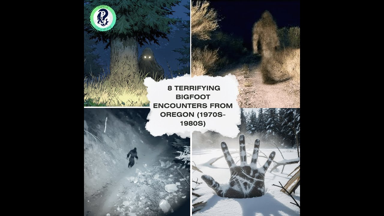 8 Terrifying Bigfoot Encounters from Oregon (1970s-1980s) | Real BFRO Sightings