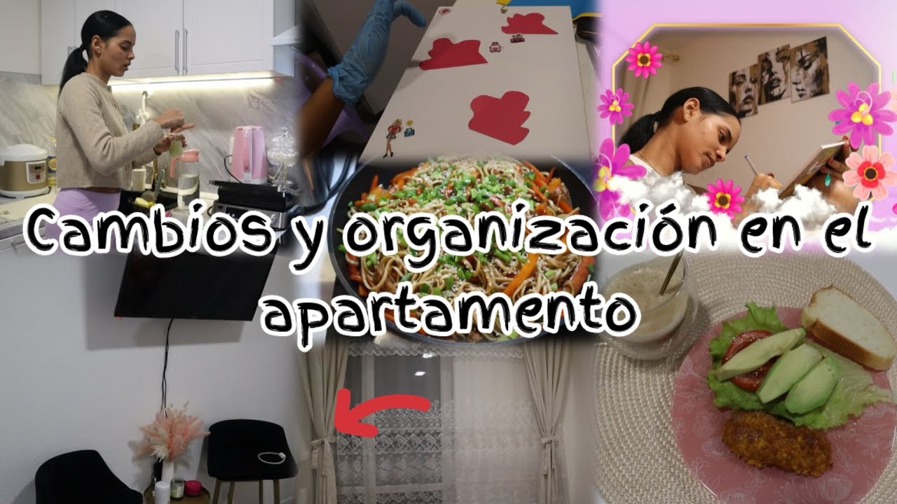 Cambios y organización en el apartamento‼️Desayuno y más…lo más personal que hice🙏🏻