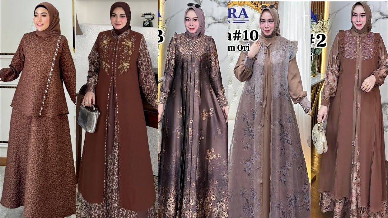 GAMIS BROKAT DAN GAMIS MEWAH TERBARU 2026 PERSIAPAN LEBARAN 2926
