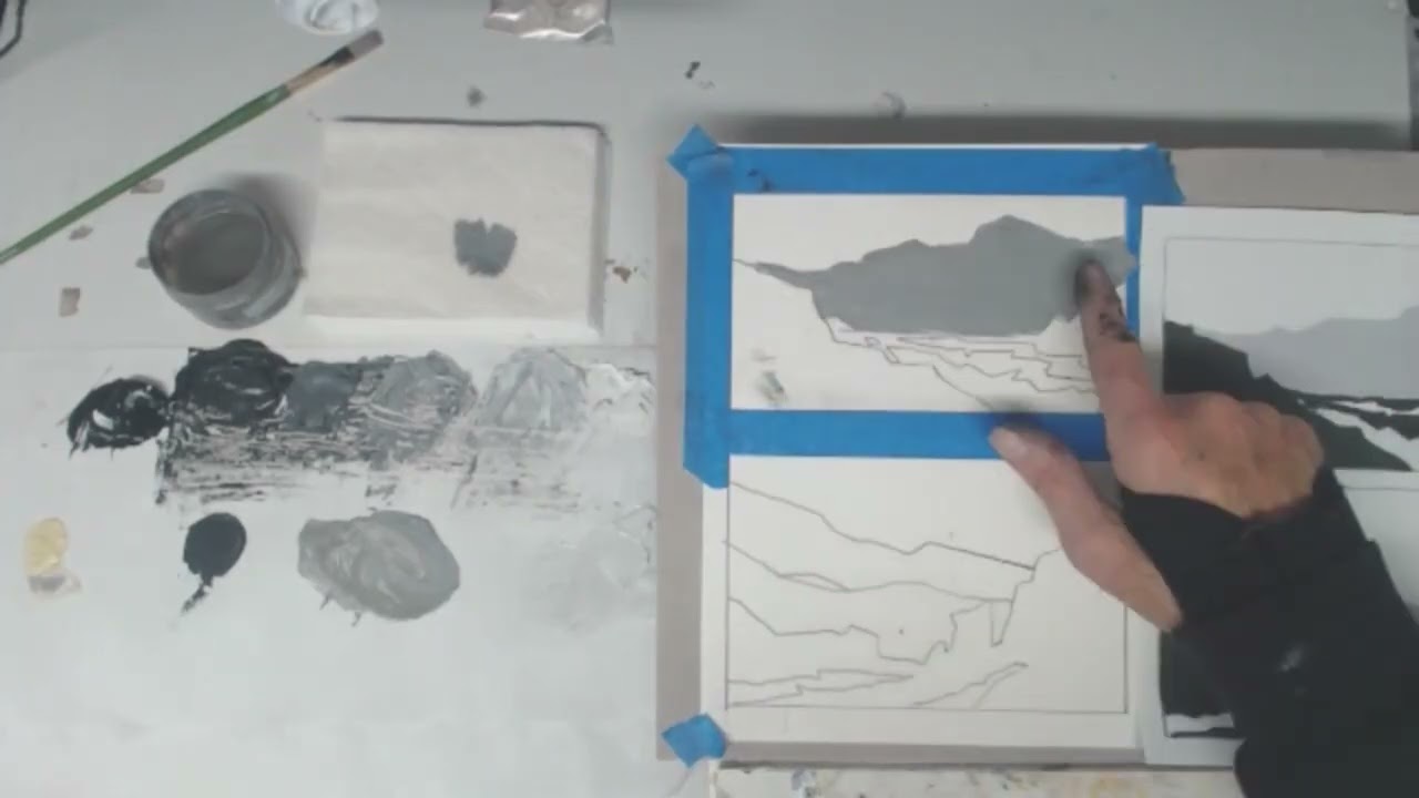 Painting A Basic Landscape With Three Values