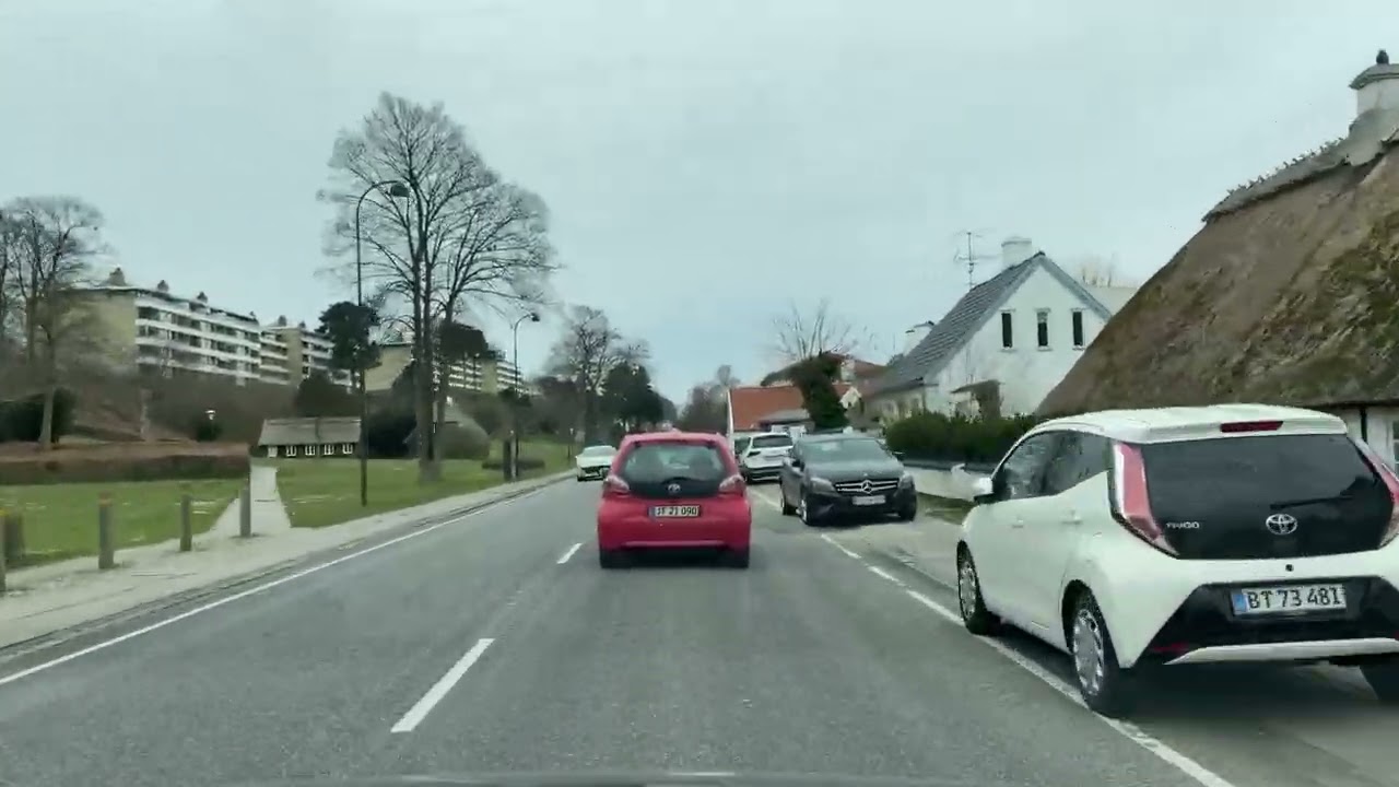 Driving In Denmark 🇩🇰, Copenhagen, North Sjælland, Road Trip, 4K, UHD, 60fps