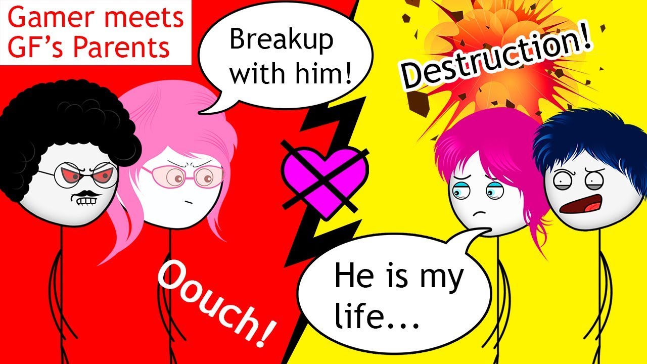 When a Gamer meets his Girlfriend's Parents for the first time PART 1