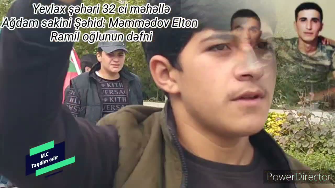 Yevlax şəhər 32 ci məhəllə Ağdam sakini Şəhid: Məmmədov Elton Ramil oğlu