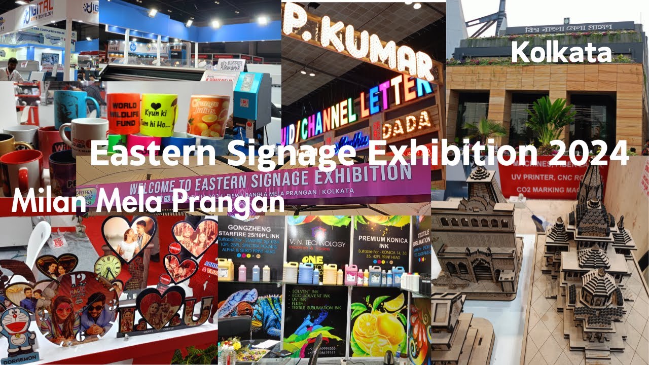 Eastern Signage Exhibition 2024│Biswa Bangla Mela Prangan Kolkata│EASTERN SIGNAGE 2024