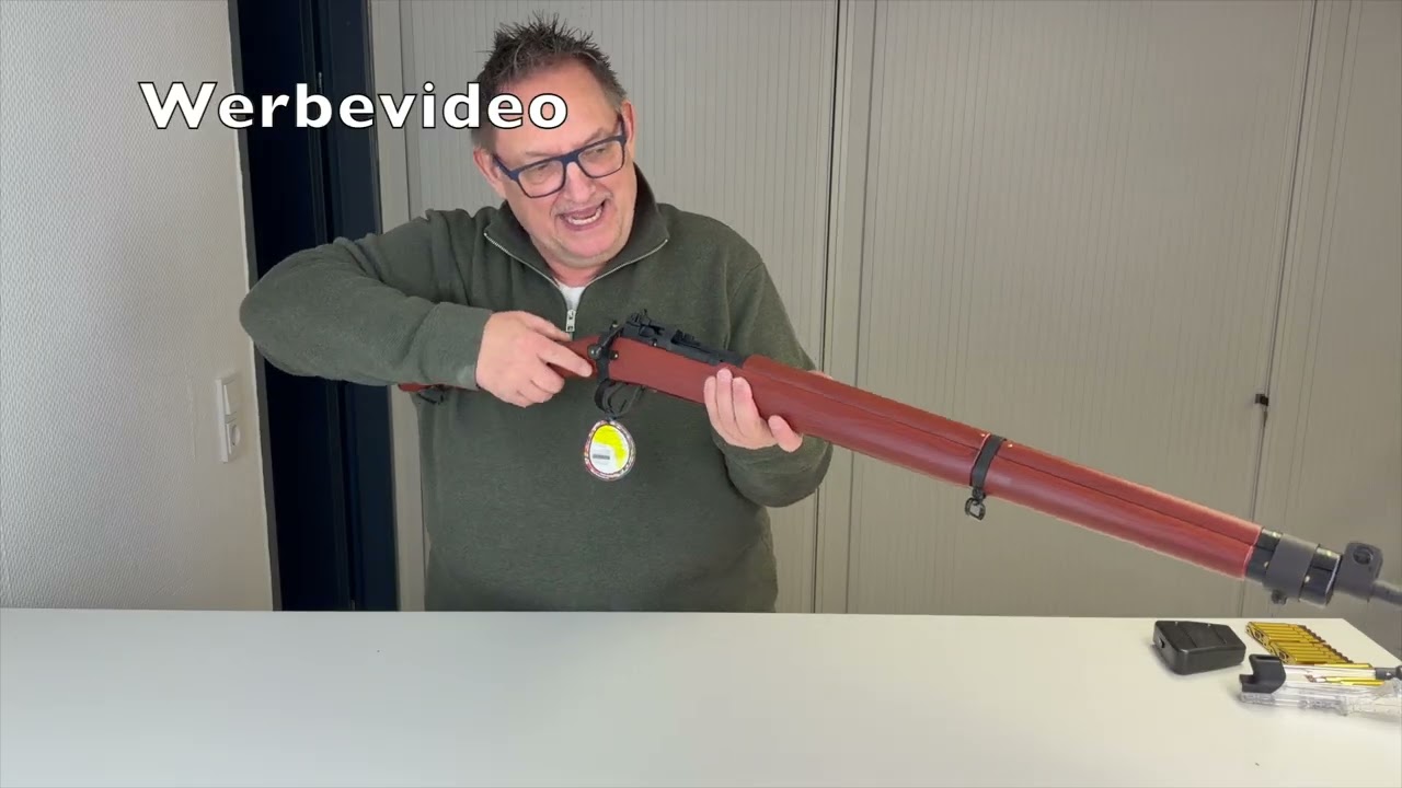 G&G LE4 MK1 Green Gas Airsoft Lee Enfield MK1 Unboxing, Review Deutsch German SOFTAIR.ZONE