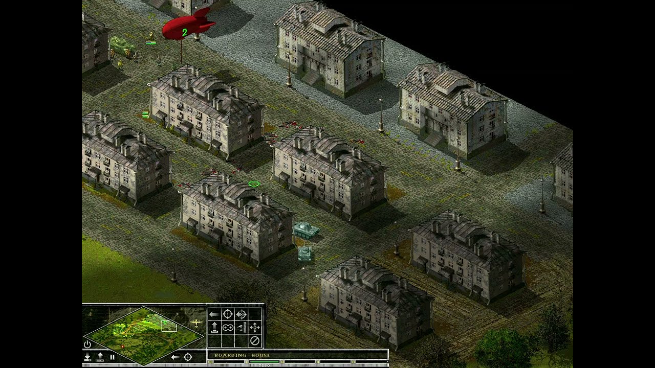 Sudden Strike 2 - Multiplayer : 1v1 (Badger Lowe vs Willy)