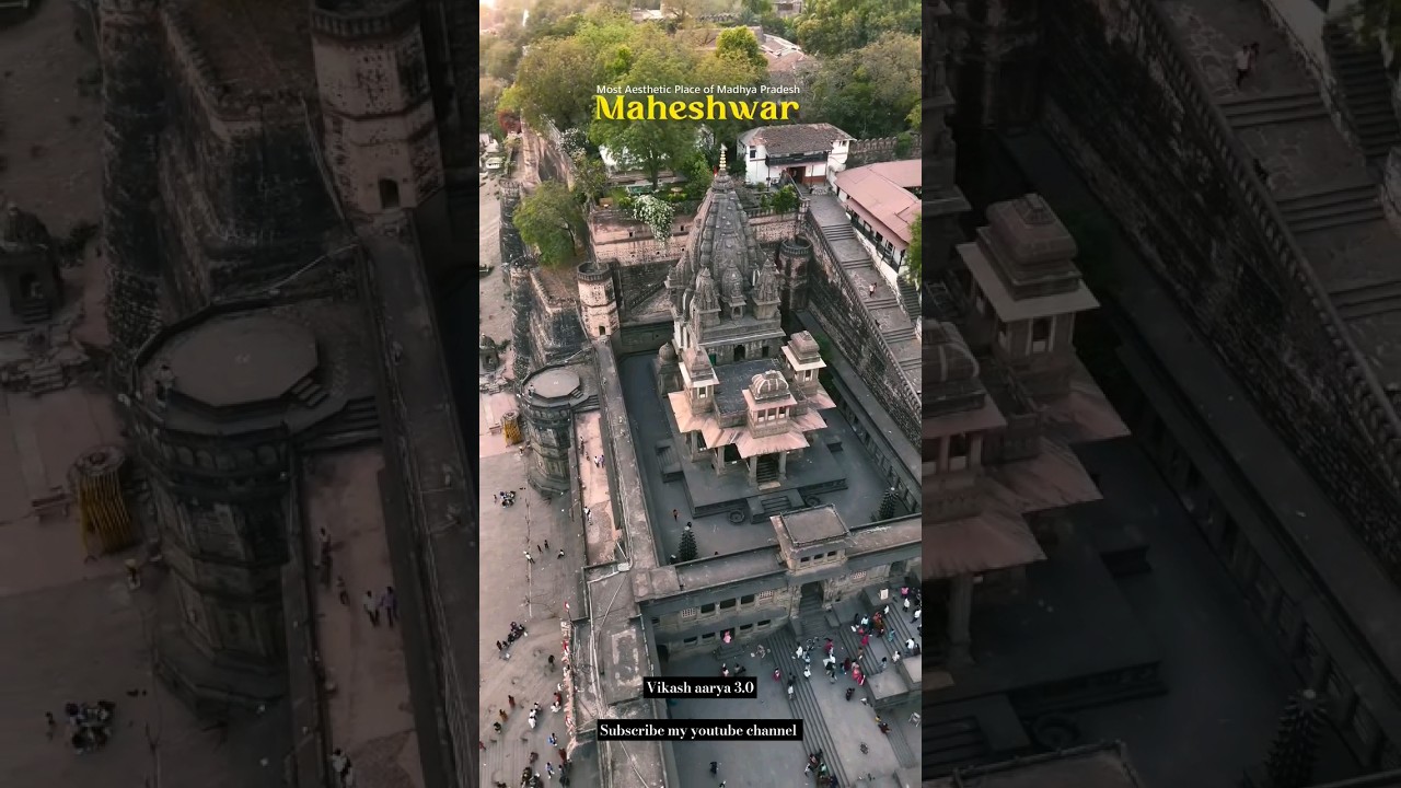 Maheshwar beautiful places to visit in one day 😇 #dailyvlog #Indore #maheshwari #Davi allya #rajwada