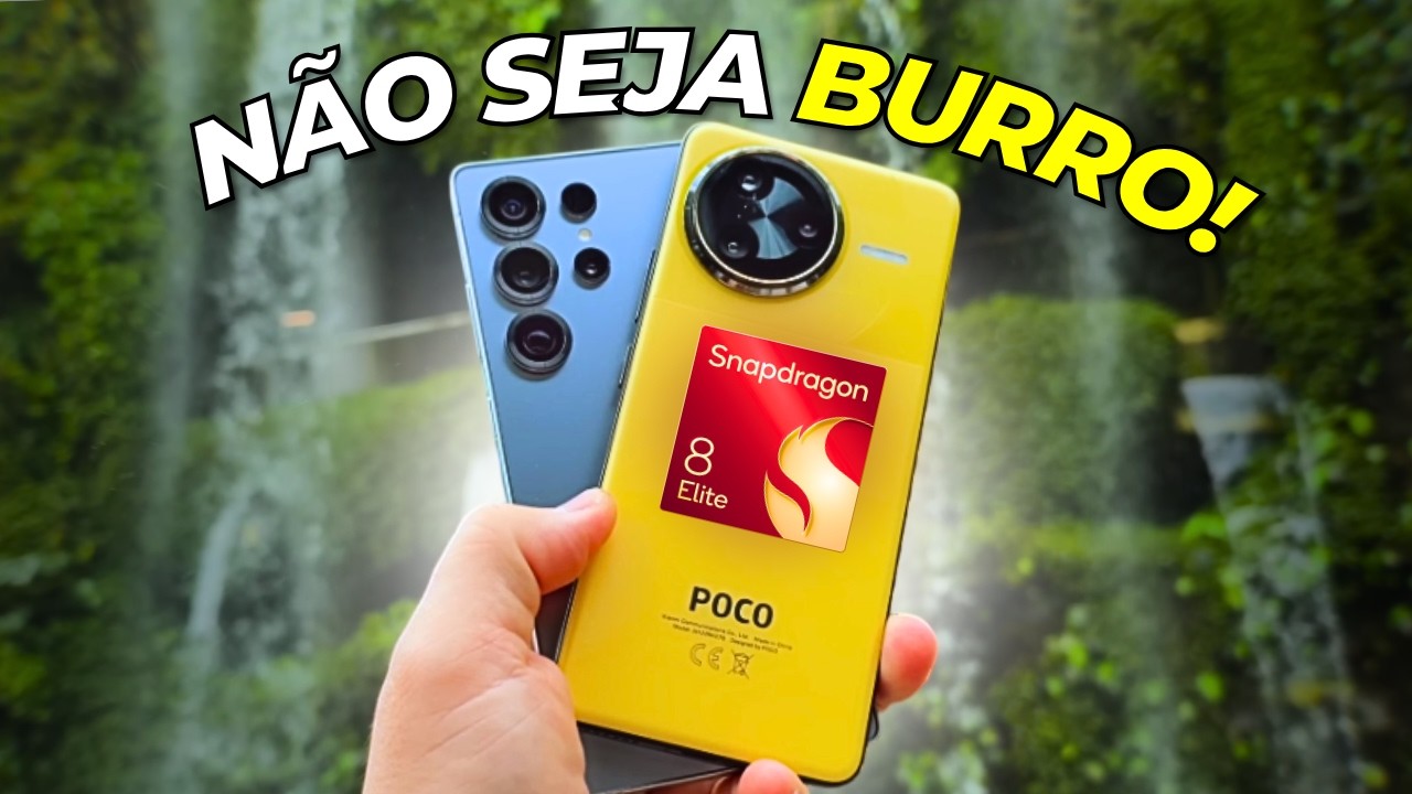 TOP 7 MELHORES Celulares TOPO DE LINHA em 2025! (SOMENTE OS MELHORES)