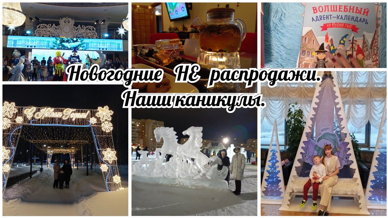 Новогодние не распродажи. Наши каникулы. Часть 1.