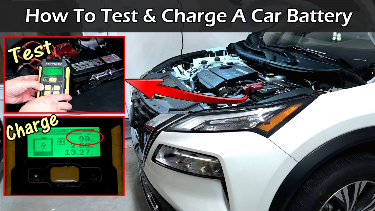 Как проверить и зарядить автомобильный аккумулятор дома | Nissan Rogue