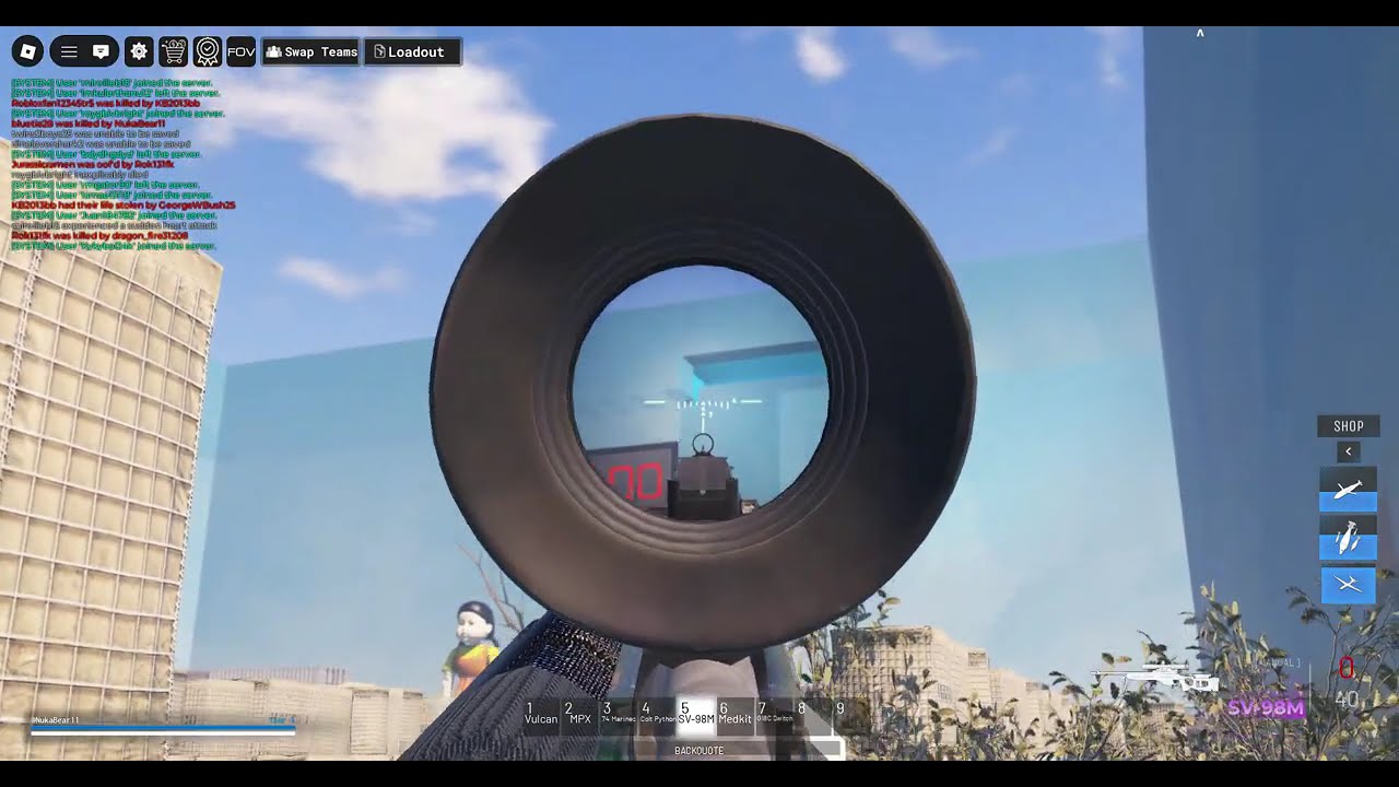 what the UAV does in : Squid Game 2042