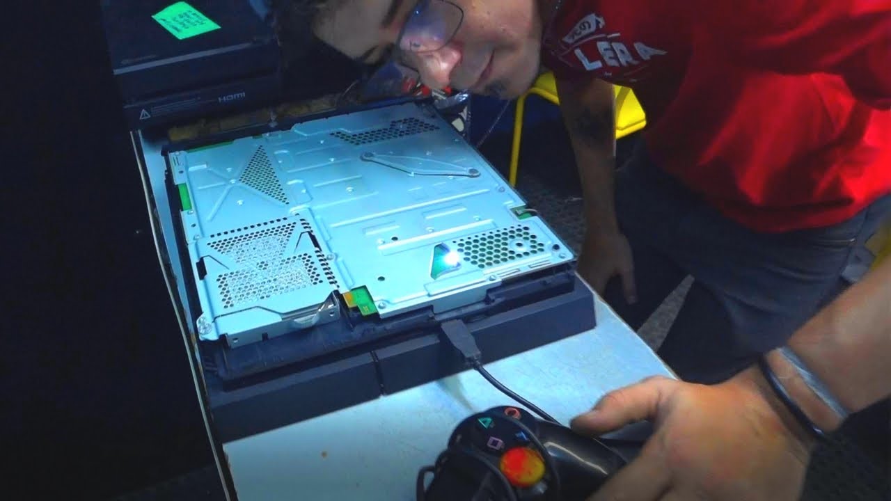 PS4 MUITO QUENTE | LUZ VERMELHA