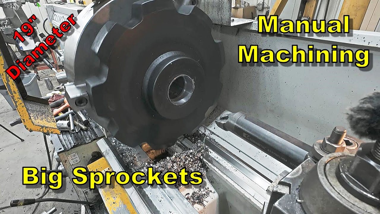 Cutting Keyways in a GIANT Sprocket