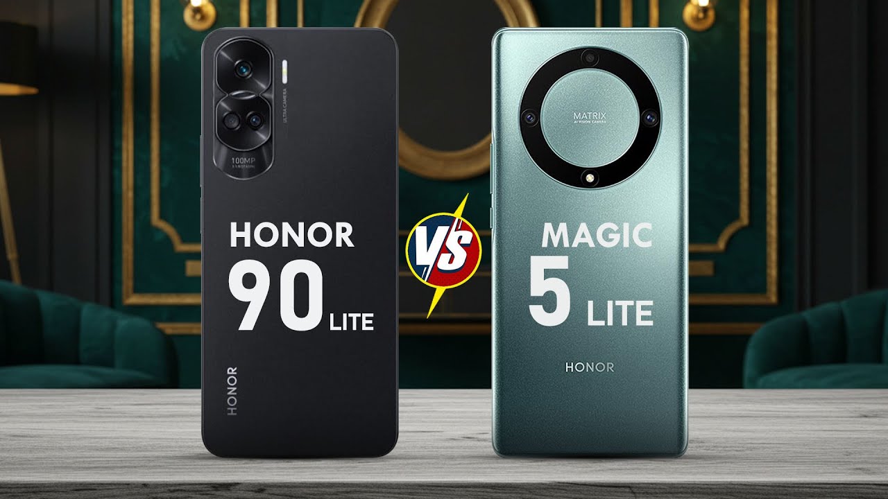 HONOR 90 LITE VS HONOR MAGIC 5 LITE