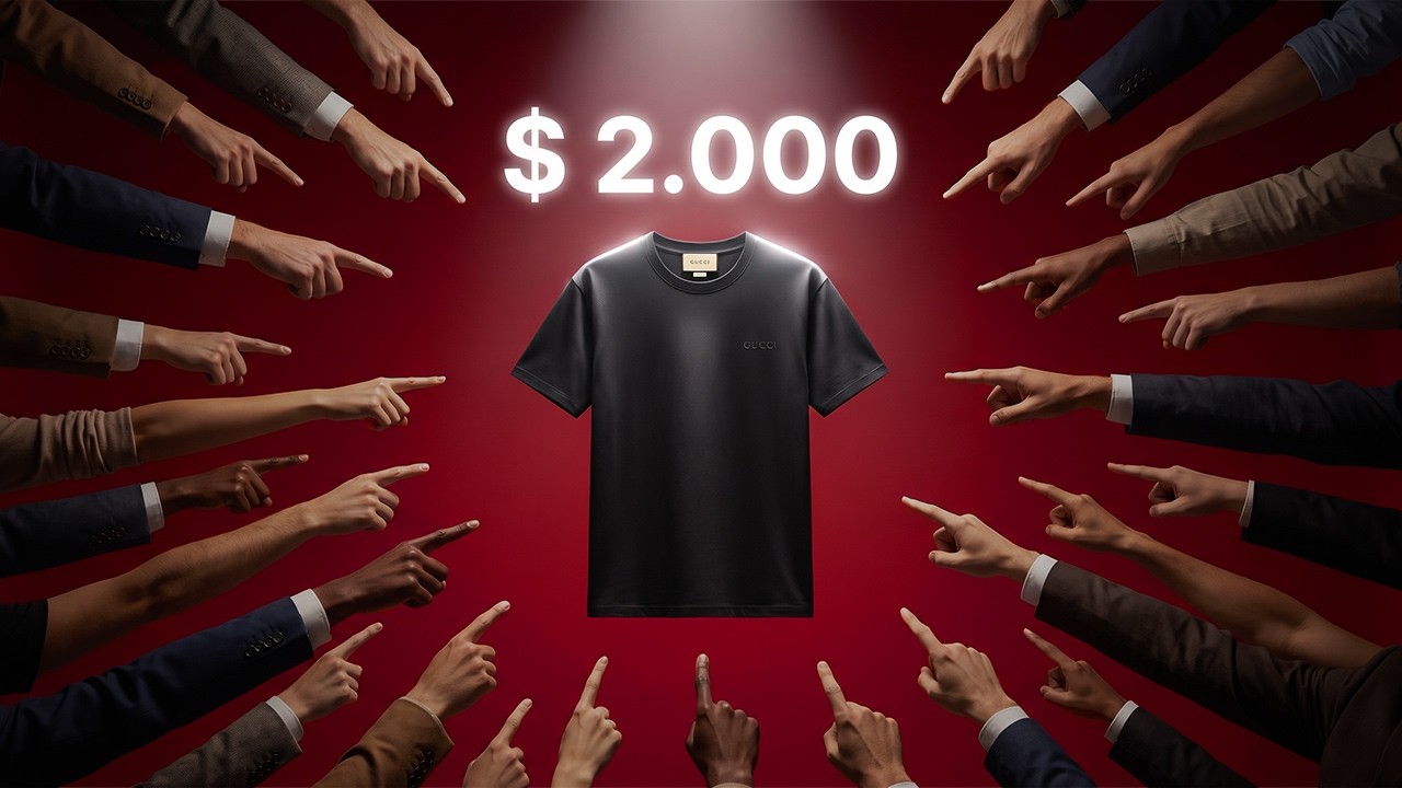 Why Billionaires Wear $2,000 Blank T-Shirts (The Quiet Luxury Lie)