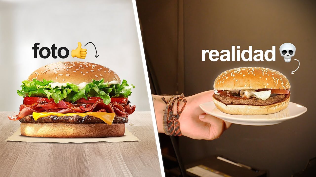 PUBLICIDAD vs REALIDAD