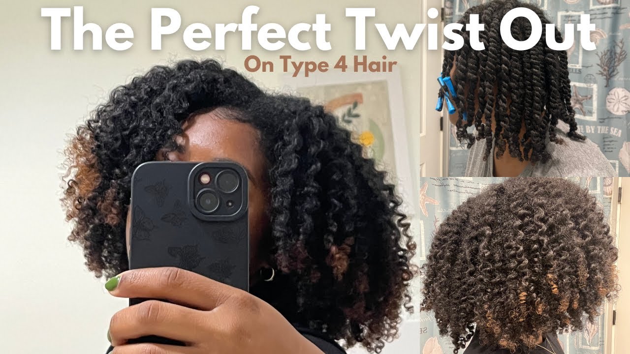 HOW TO GET THE PERFECT TWIST OUT EVERYTIME on Type 4 Natural Hair