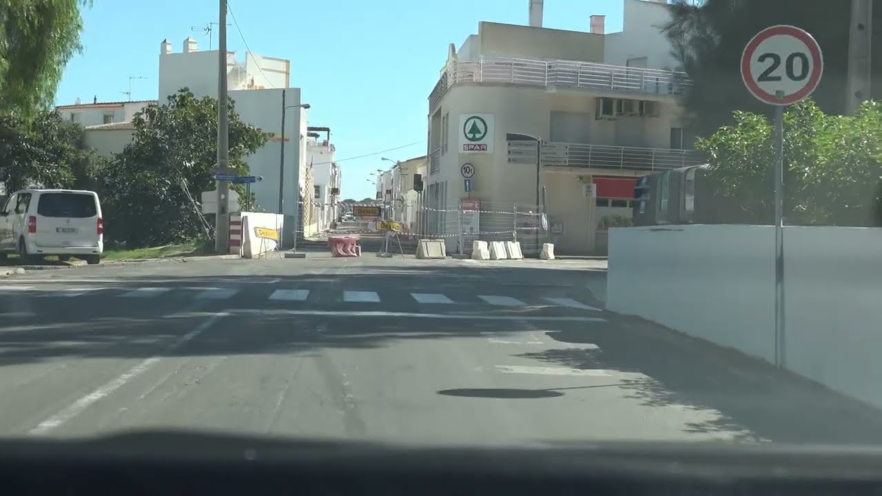 🇵🇹 Eine fahrt mit dem Auto durch Cabanas und Conceição an der Algarve in Portugal