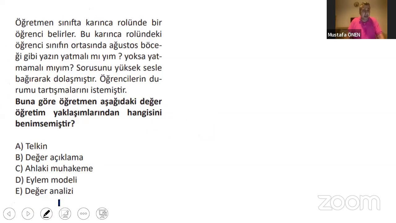 2024 SINIF ÖABT SSTV ALAN EĞİTİMİ MUSTAFA ÖNEN