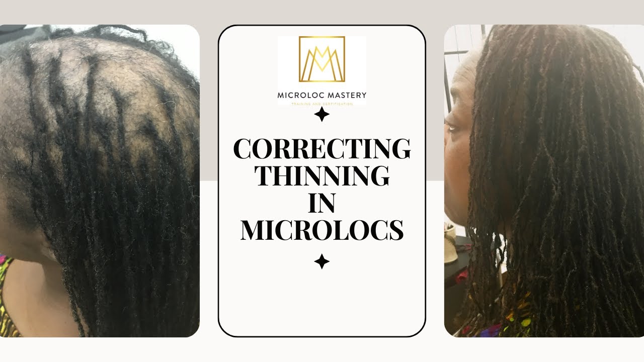 How to correct thinning Microlocs