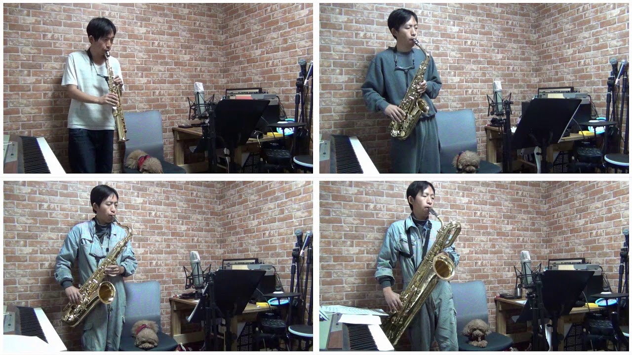 Evangelion - Cruel Angel's Thesis - Saxophone Quartet Cover