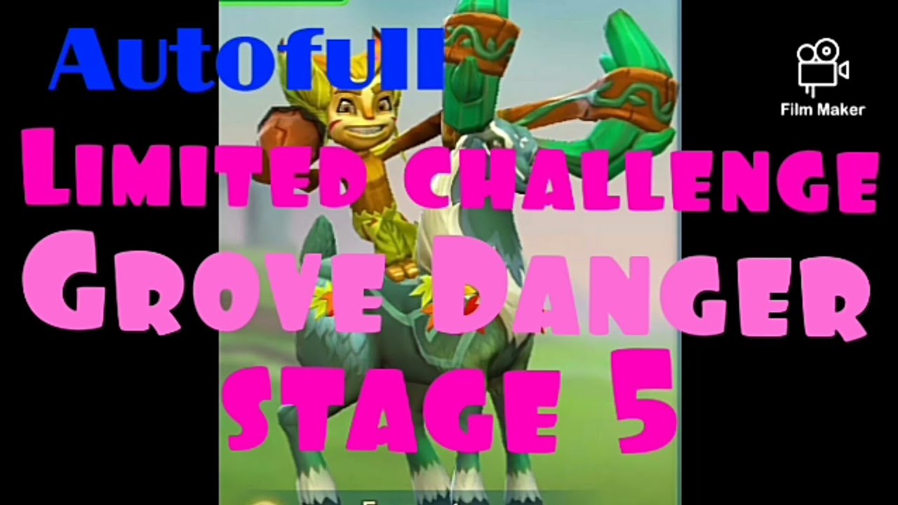 Lords Mobile Limited challenge Grove Danger stage 5 AUTOFULL