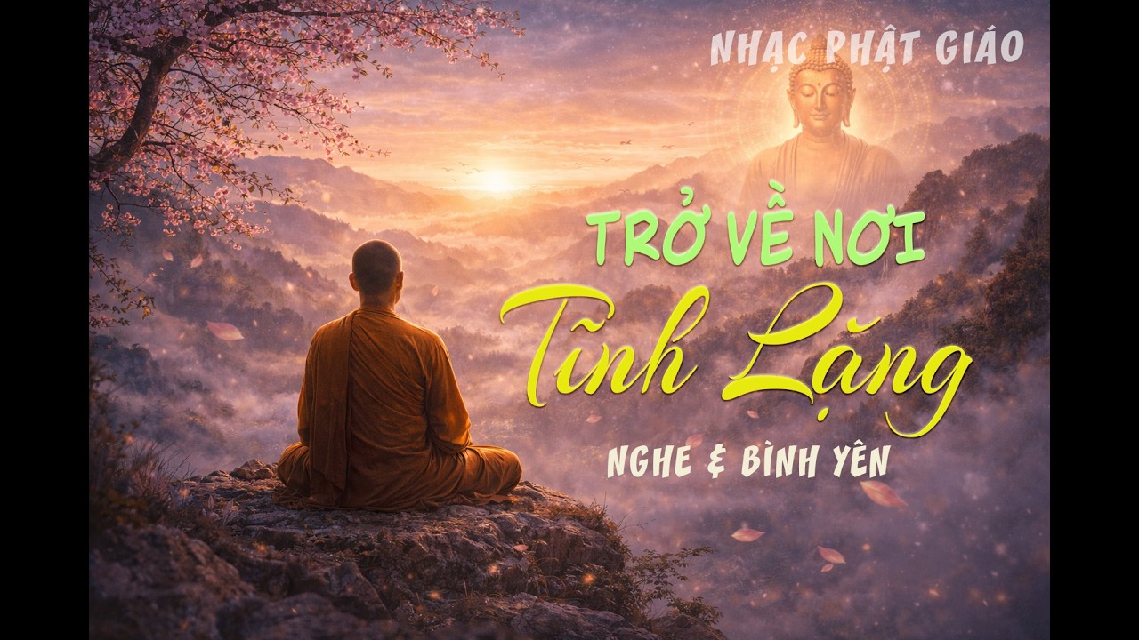 Trở Về Nơi Tĩnh Lặng | Nhạc Phật Giáo Thiền Định Giúp Tâm An, Ngủ Ngon & Buông Bỏ Phiền Não