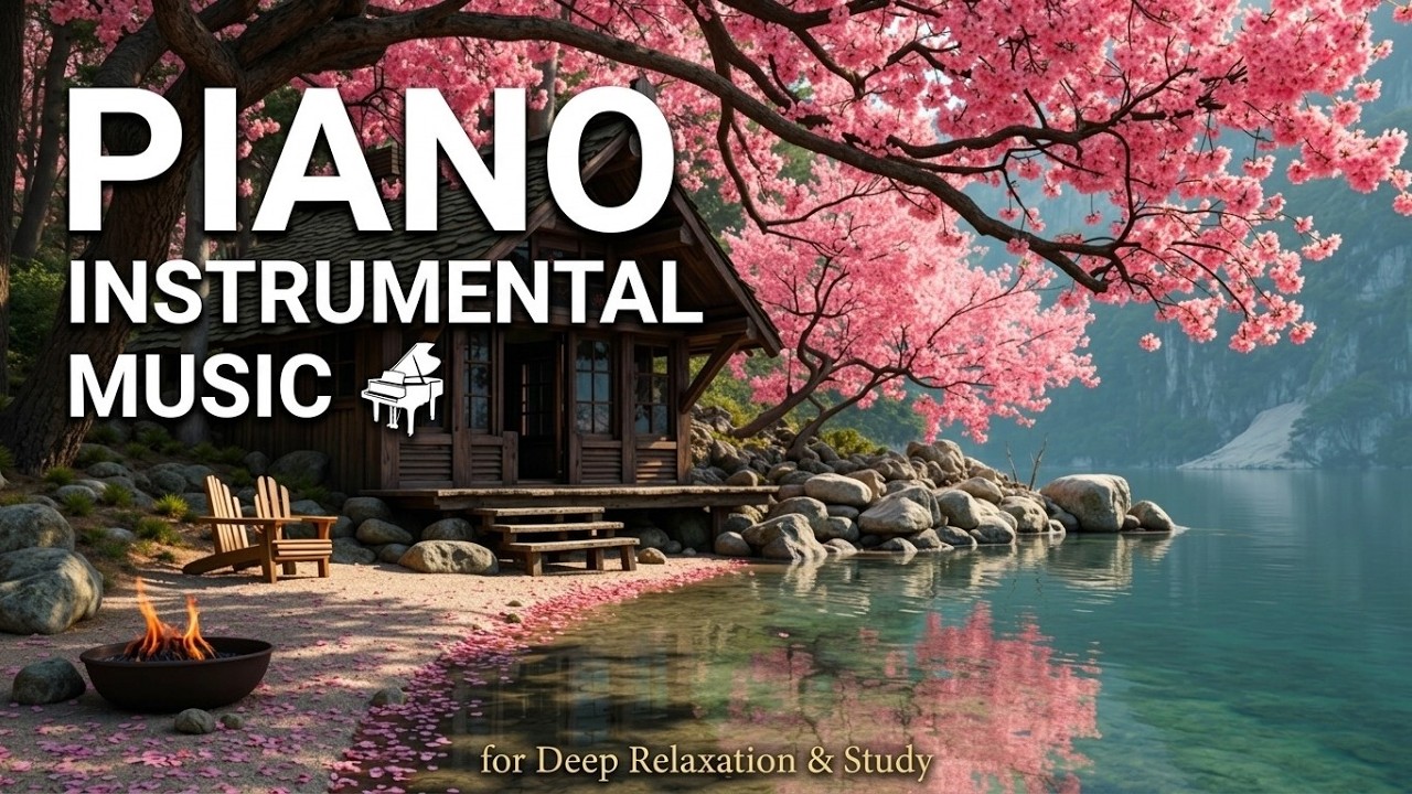 Расслабляющая музыка для фортепиано: Весеннее утро у озера 2026