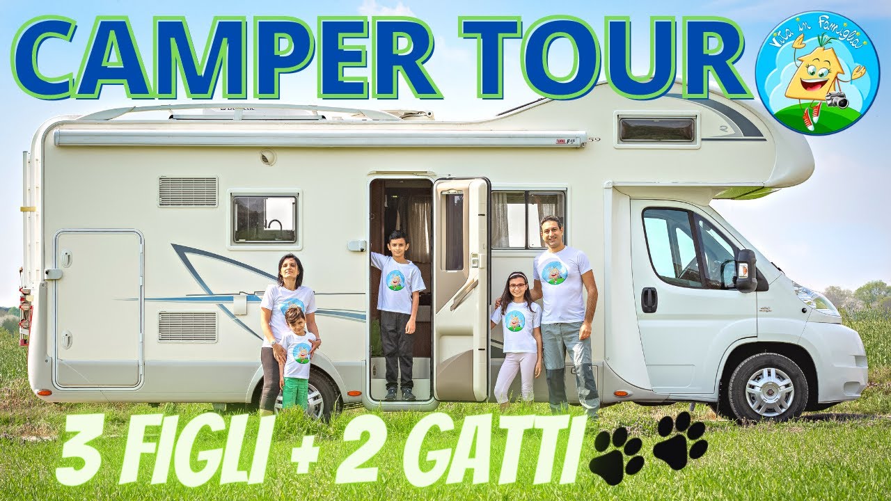 CAMPER TOUR | FINALMENTE NEMO 🚐 la nostra CASA su RUOTE con 3 FIGLI e 2 GATTI!