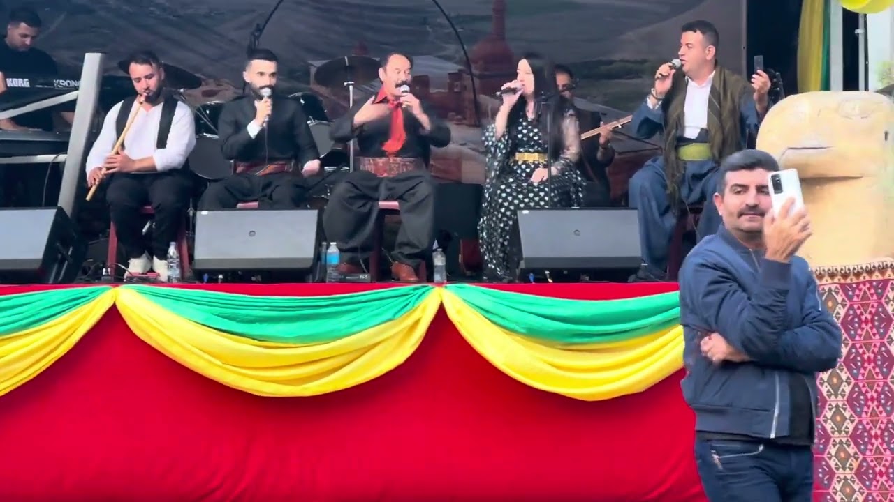 Reber Serhed Hozan Şemdin Hemid urmiye (festivala çanda kurdi belçika 2023)