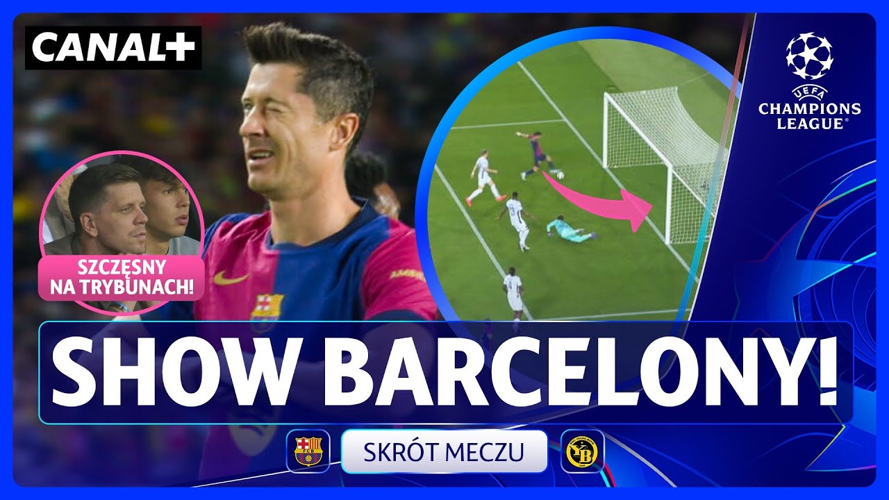 DWA GOLE LEWEGO! SZCZĘSNY NA TRYBUNACH! BARCELONA – YOUNG BOYS, SKRÓT MECZU