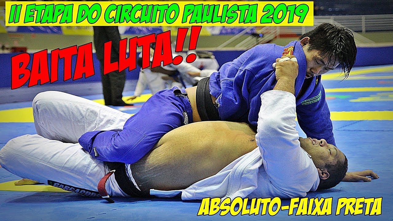 Jiu Jitsu - Uma Baita luta - Absoluto - Faixa preta - Lee kim vs Rodrigo Carvalho.