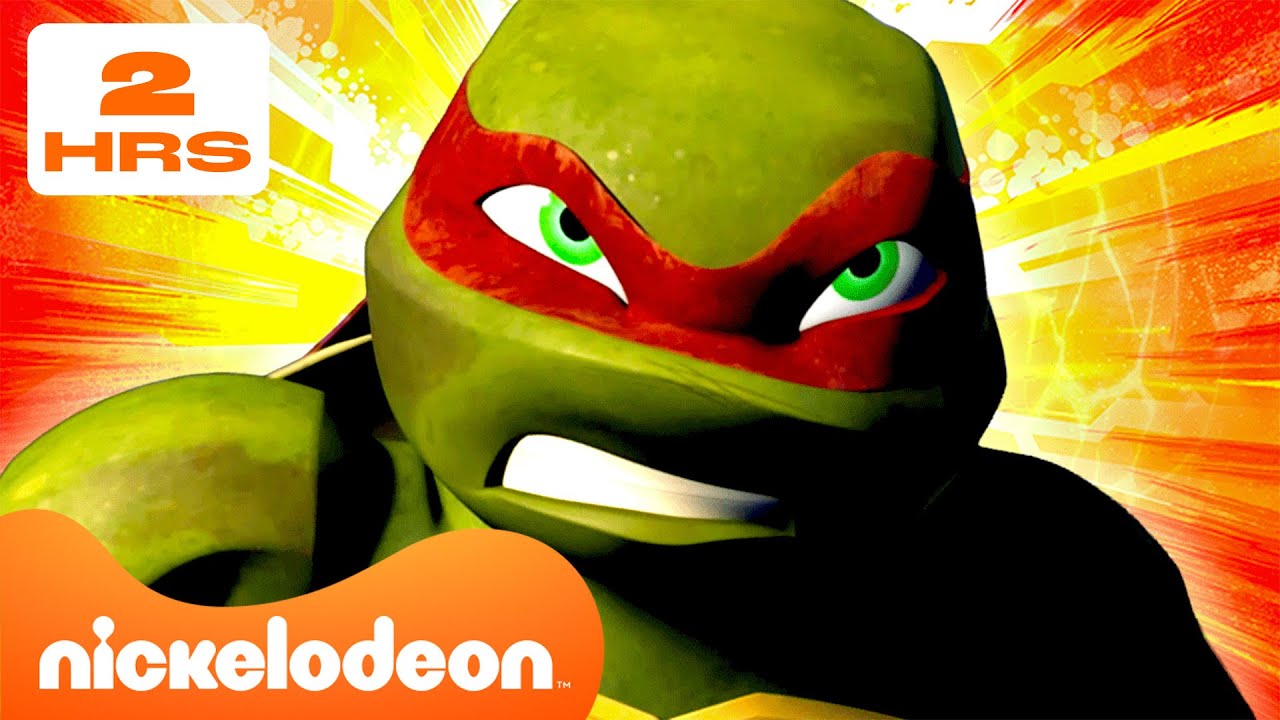 TMNT: Teenage Mutant Ninja Turtles | 2 ore di furia di Raph! 😤 | Nickelodeon Italia