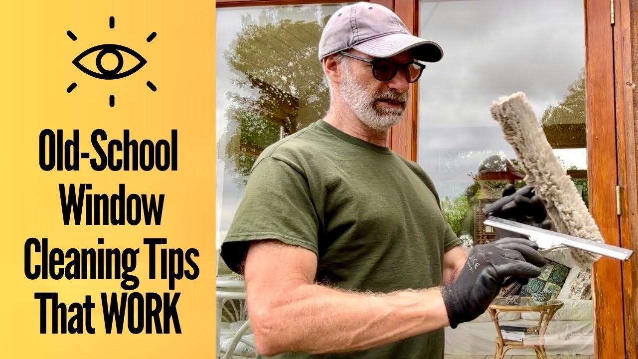 Old-School Window Cleaning Tips That WORK