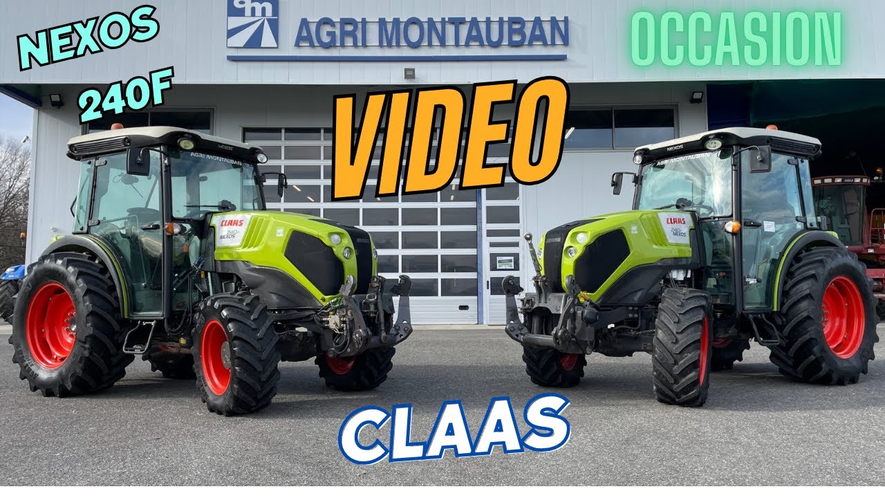 🚜 À vendre : Tracteur Claas NEXOS 240 F (2022) - Très bon état ! 🌾