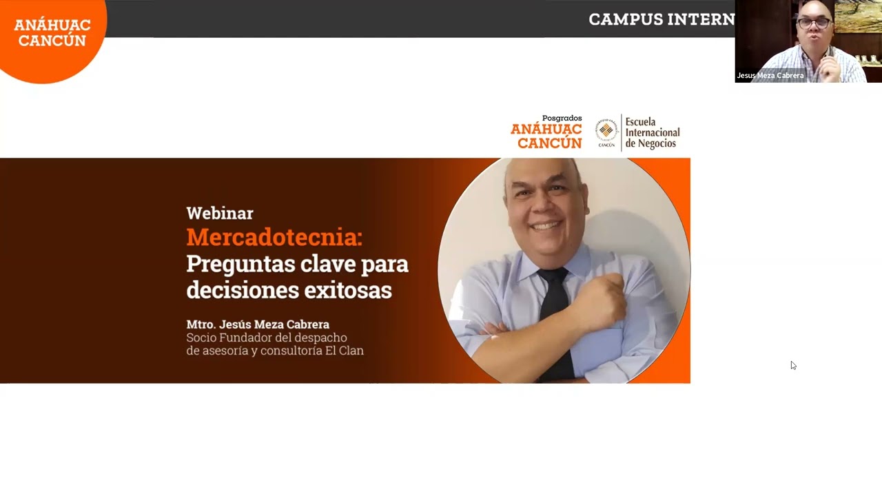 Webinar: Mercadotecnia: Preguntas clave para decisiones exitosas