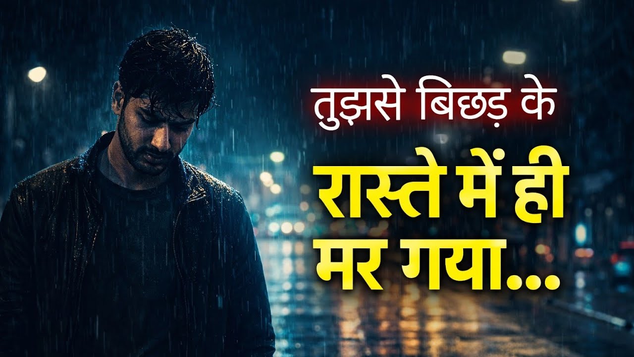 जो घर पहुँचा वो कोई और था 💔 | Raste Mein Mar Gaya Tha | Heart Touching Hindi Sad Song