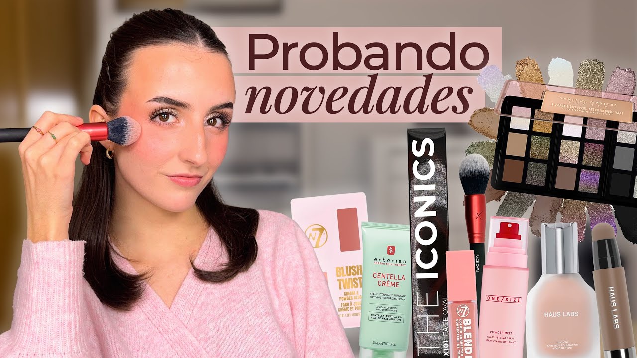 Probando NOVEDADES de MAQUILLAJE 💄 low cost y alta gama | ¿merecen la pena?