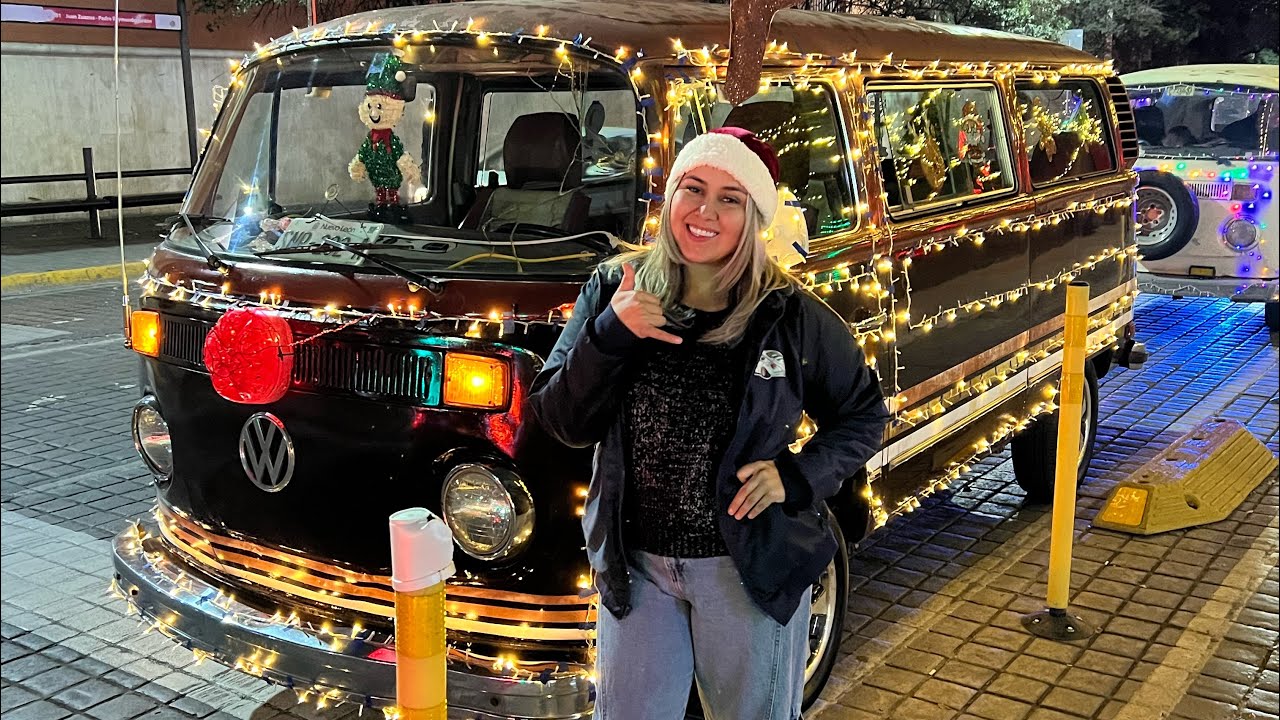 Que se necesita para adornar navideño tu auto /elbesosvw 