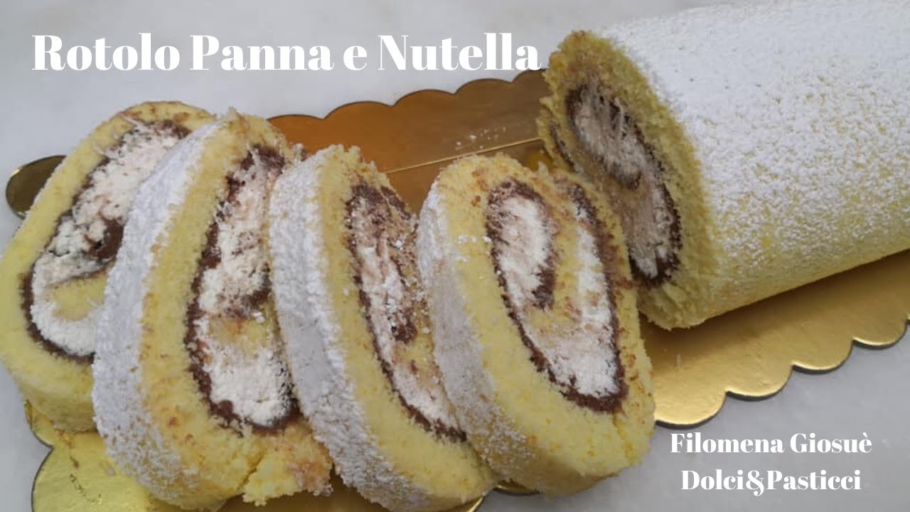 Rotolo Panna e Nutella