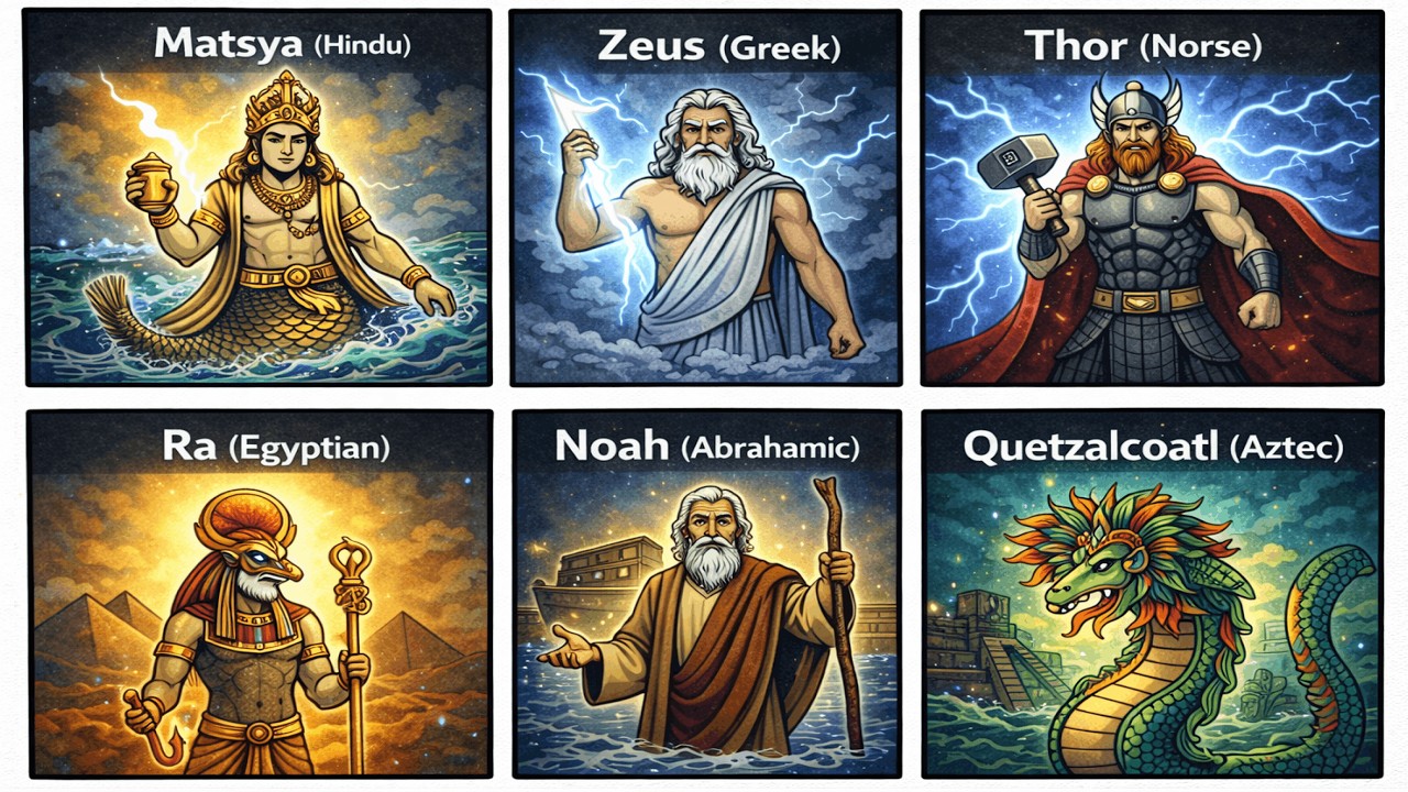 Saviours From Every Mythology who Saved The World From Ending (part 1)