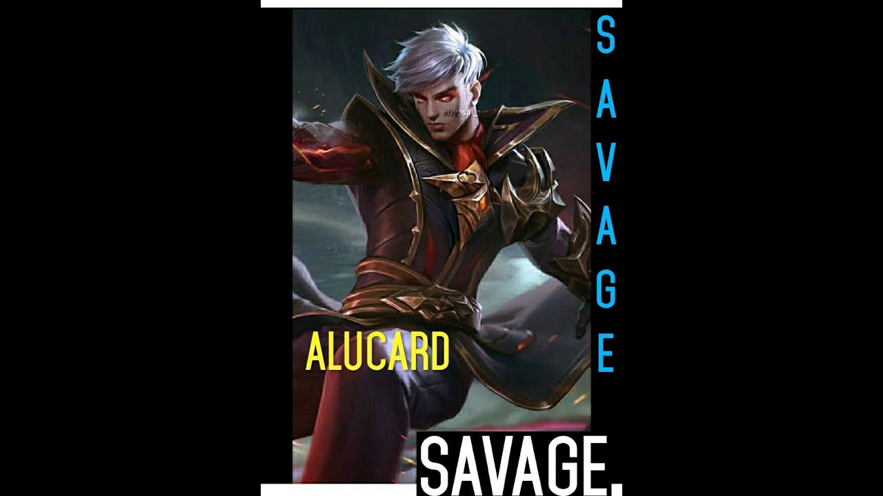 Alucard savage mobile legend/ml game play:fiery imperno- new alucard